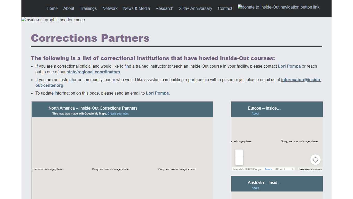 The Inside-Out Center | Corrections Partners